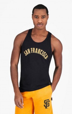 Magliette Uomo Champion San Francisco MLB Tank Top Nere | 5278-PLSYT