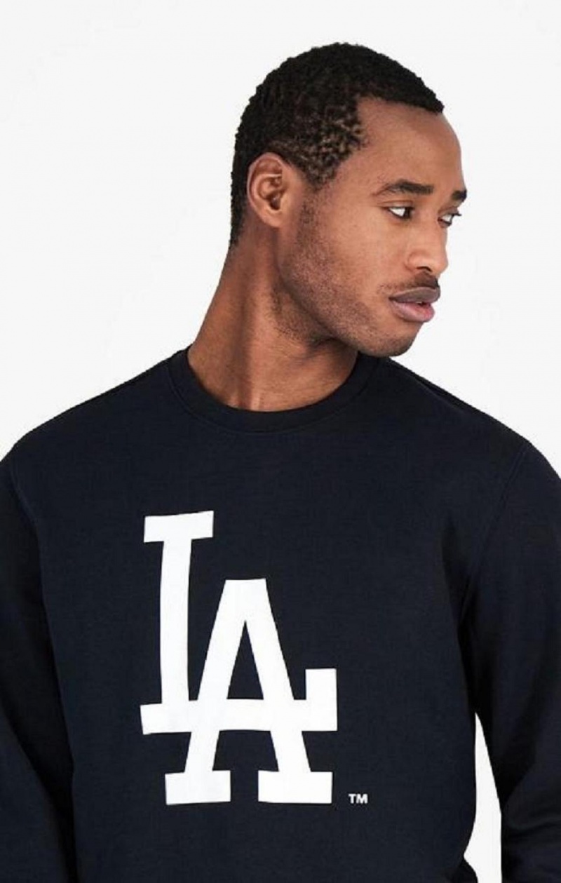 Felpe Uomo Champion Los Angeles MLB Sweatshirt Nere | 6394-BFUCH