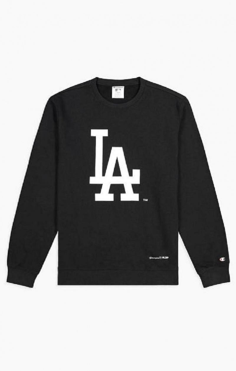 Felpe Uomo Champion Los Angeles MLB Sweatshirt Nere | 6394-BFUCH