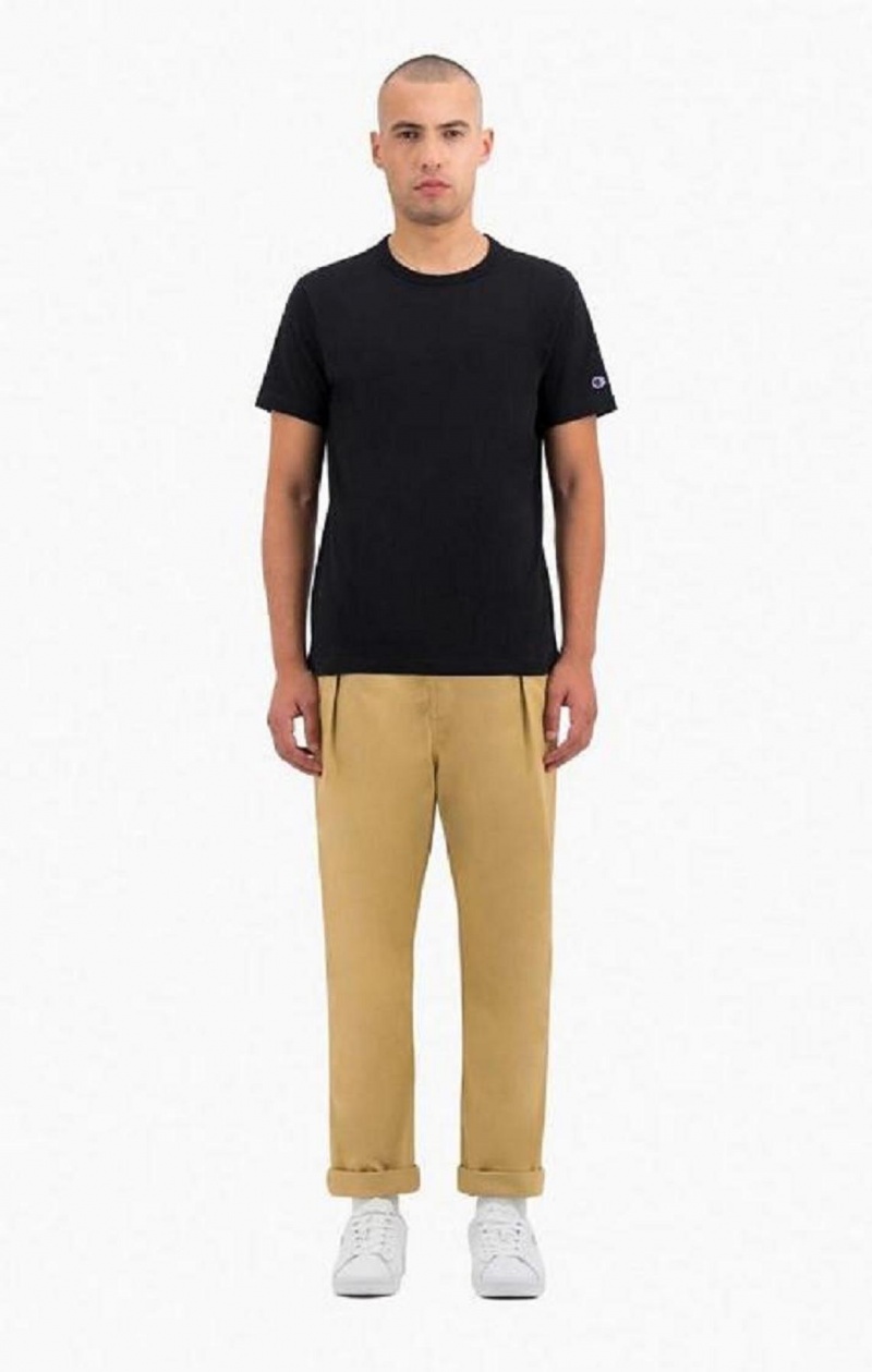 Pantaloni Jogger Uomo Champion Tapered Woven Trousers Marroni Chiaro | 6423-MRTVQ