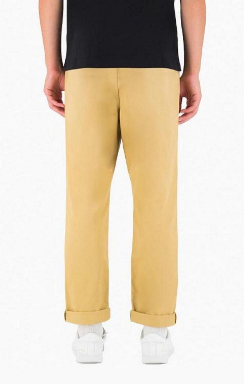 Pantaloni Jogger Uomo Champion Tapered Woven Trousers Marroni Chiaro | 6423-MRTVQ